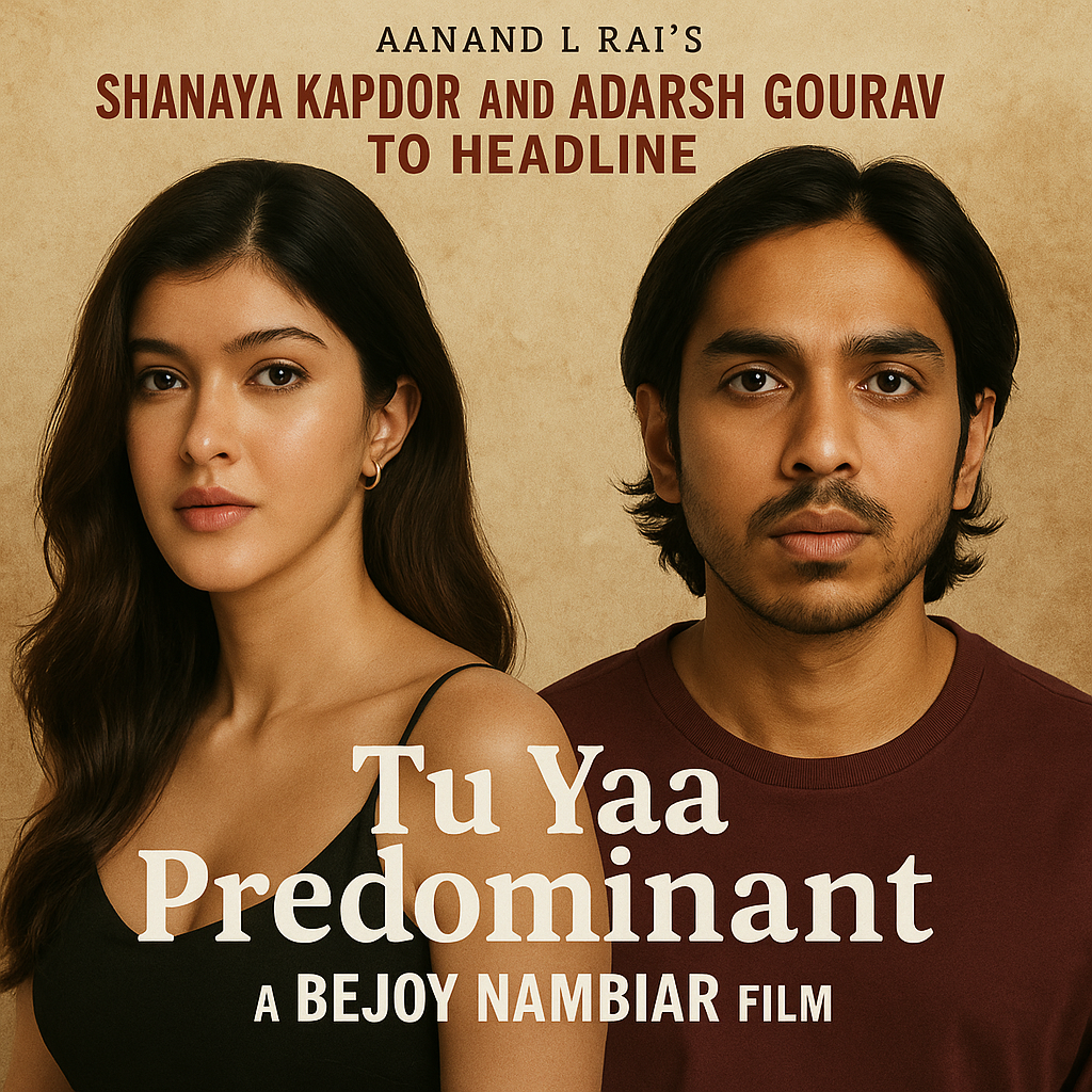 Shanaya Kapoor and Adarsh Gourav to headline Bejoy Nambiar-Aanand L Rai’s Tu Yaa Predominant